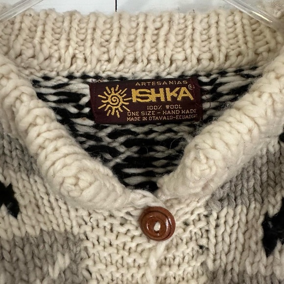 Vintage Wool Knit Sweater - Picture 4 of 7